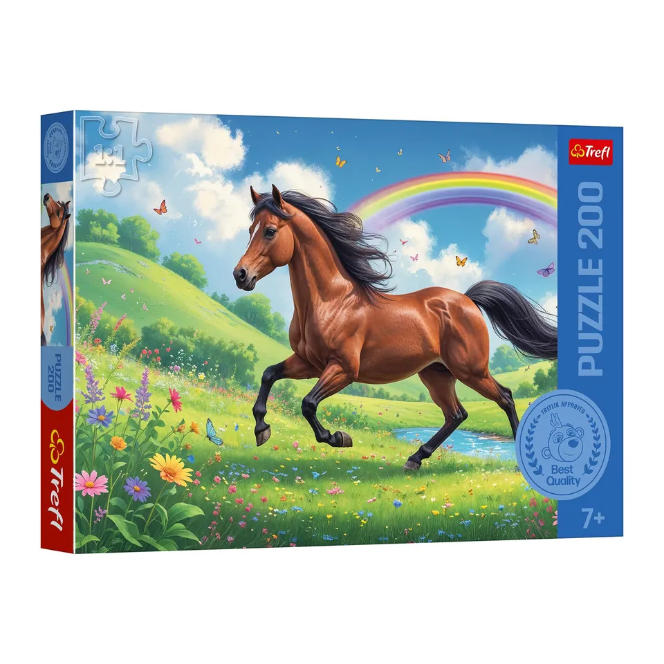 trefl-treflik-family-cheval-majestueux-puzzle-200-pi-ces image 1