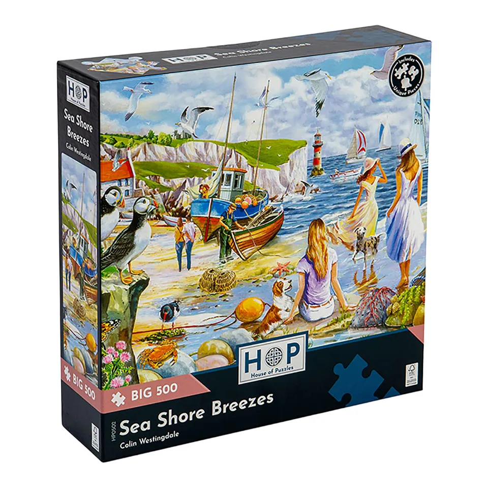 house-of-puzzles-sea-shore-breezes-puzzle-big-500-mer image 1