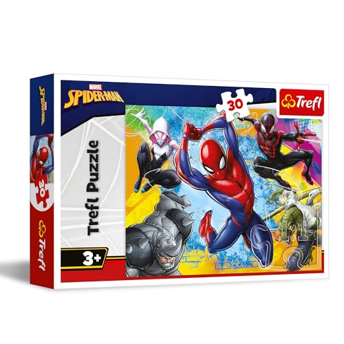 trefl-red-marvel-spiderman-puzzle-30-pi-ces-3-ans image 7