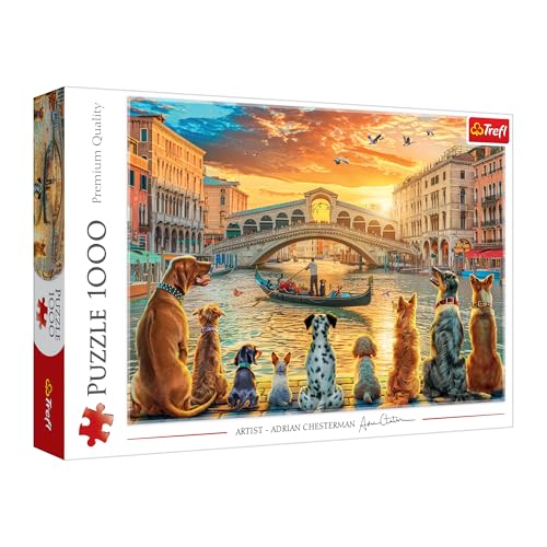 trefl-red-chiens-venise-puzzle-1000-pi-ces-coucher-soleil image 8