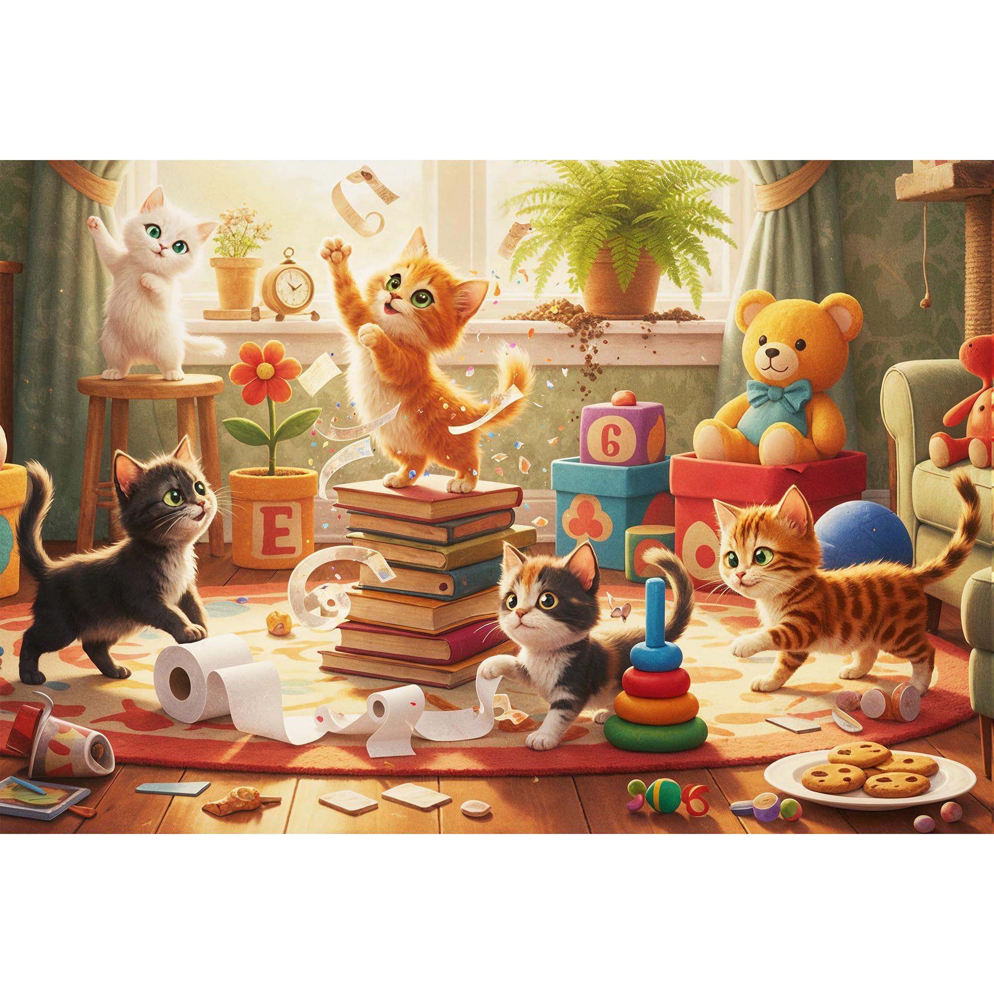 trefl-red-les-farces-du-chat-puzzle-160-pi-ces-6-ans image 2