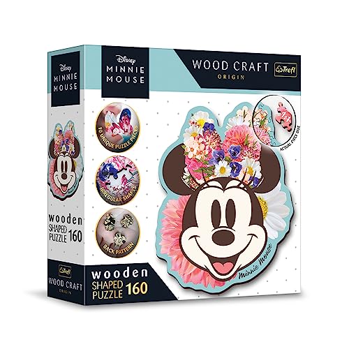 trefl-wood-craft-minnie-mouse-elegante-puzzle-bois-160 image 8