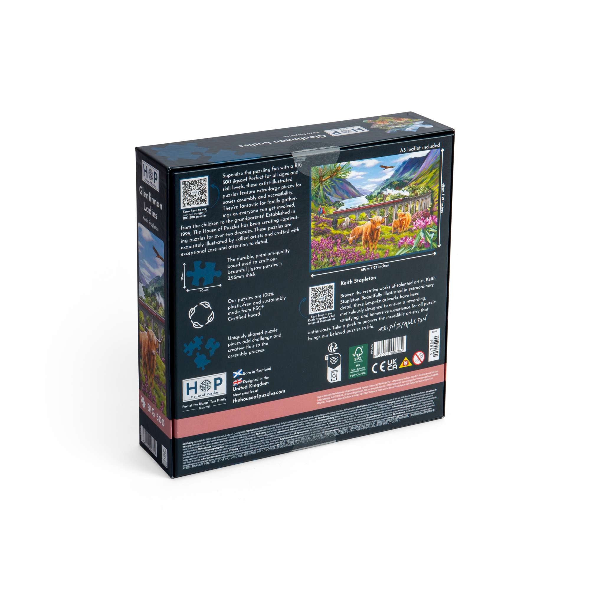 house-of-puzzles-glenfinnan-ladies-puzzle-500-pi-ces-ecosse-train image 3