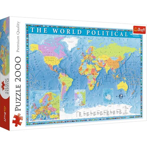 trefl-red-27099-puzzle-2000-pi-ces-carte-du-monde-12-ans image 8