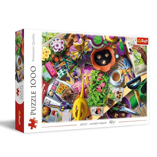 trefl-red-m-nages-dans-le-jardin-puzzle-1000-pi-ces-adulte image 8