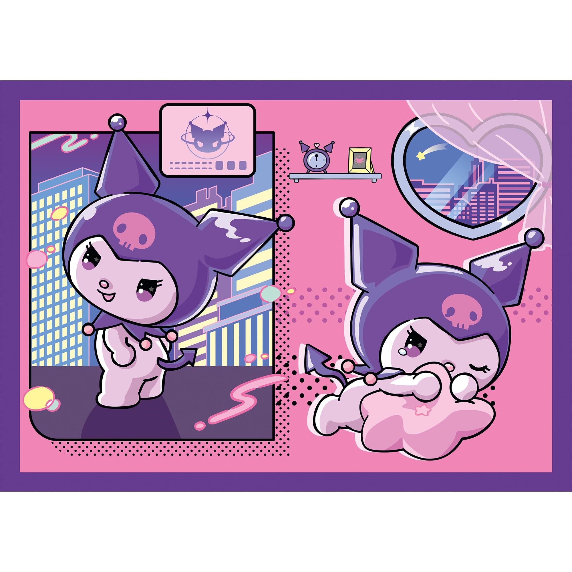 trefl-red-kuromi-day-puzzle-4-en-1-35-70-pi-ces-d-s-4-ans image 3
