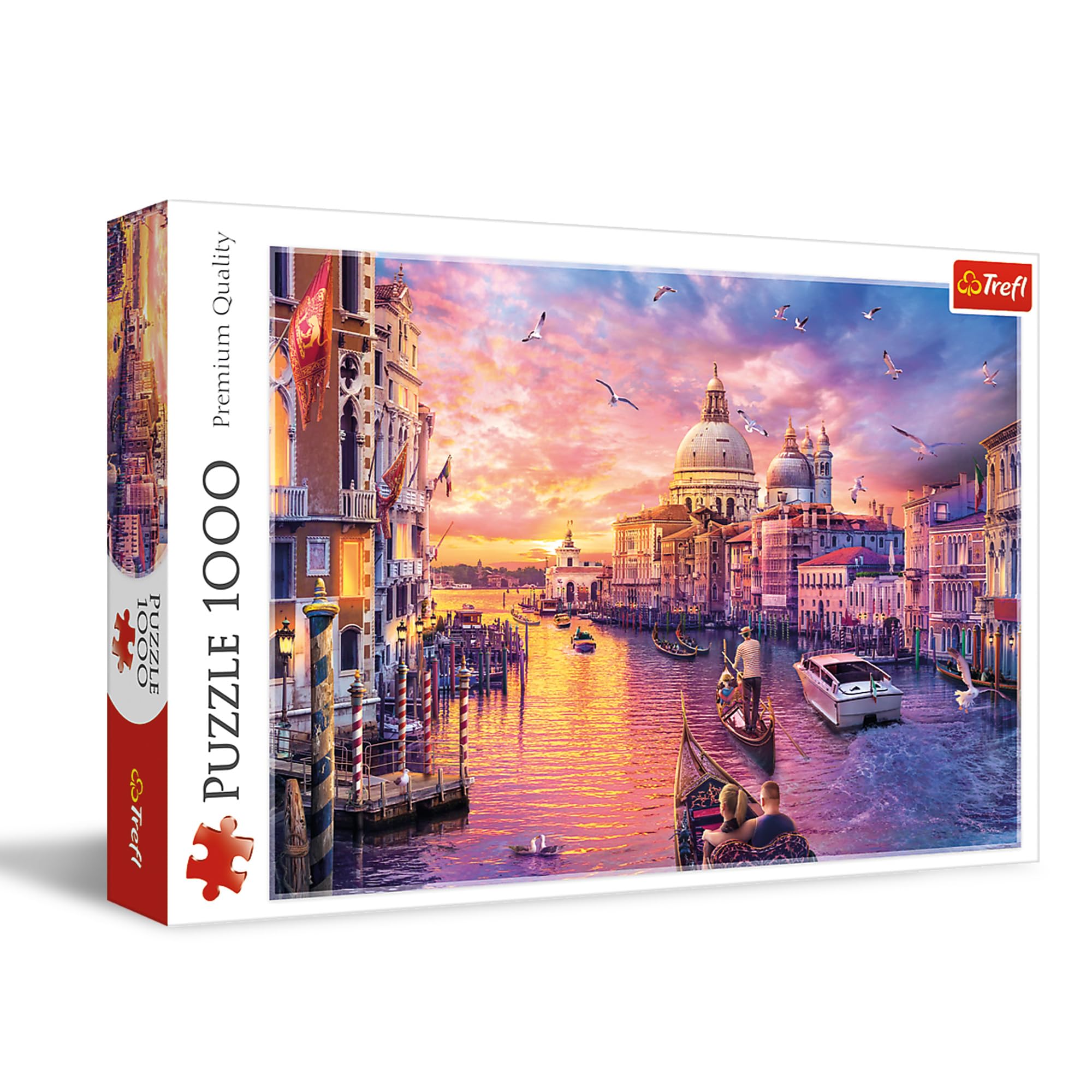 trefl-red-italie-venise-puzzle-1000-pi-ces-coucher-soleil image 1