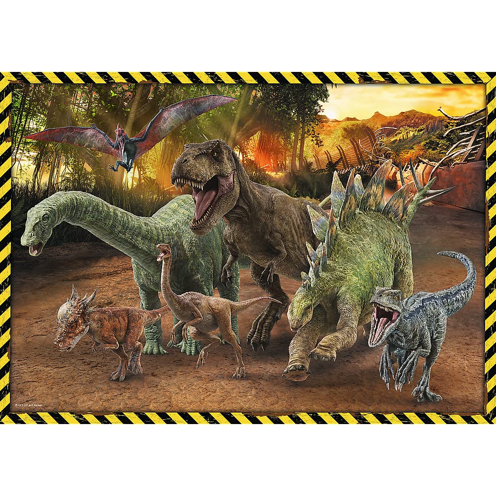 trefl-red-jurassic-park-dinosaures-puzzle-200-pi-ces-6-ans image 2