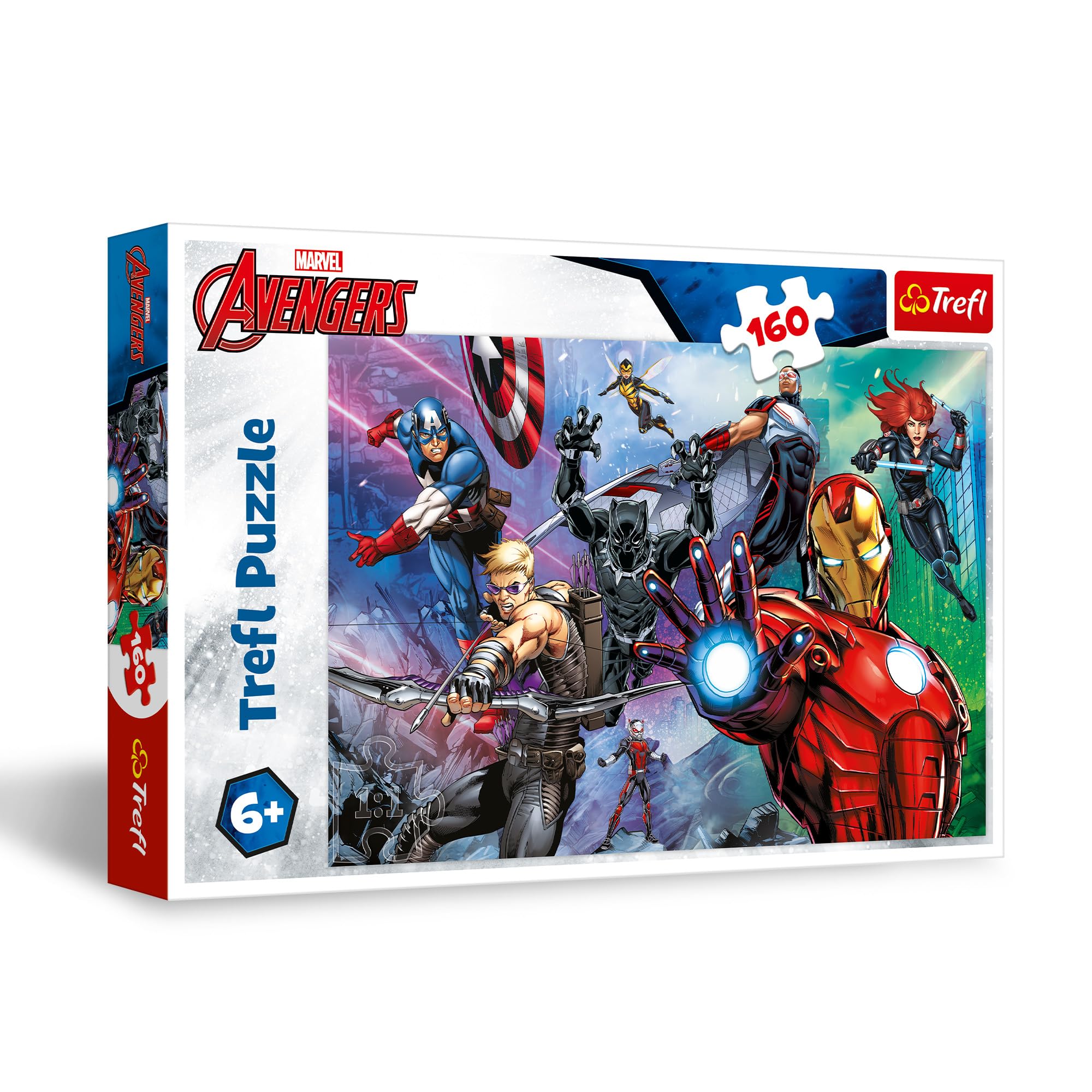trefl-red-marvel-avengers-h-ros-puzzle-160-pi-ces-6-ans image 1