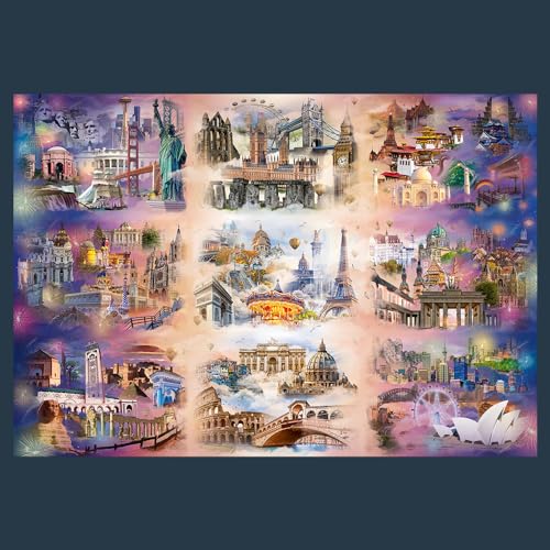 trefl-prime-cities-beyond-clouds-puzzle-13500-p-adulte image 8