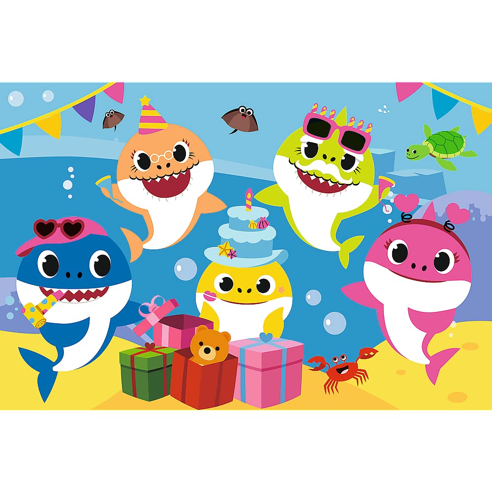 trefl-baby-joyeux-baby-shark-puzzle-24-maxi-pi-ces-3-ans image 2
