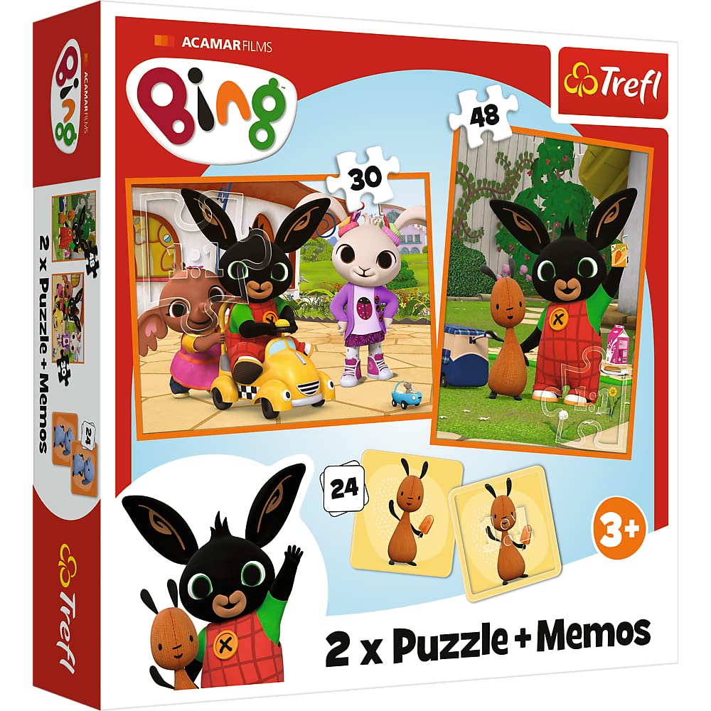 trefl-red-bing-3-en-1-puzzle-30-48-pi-ces-m-mo-3-ans image 1