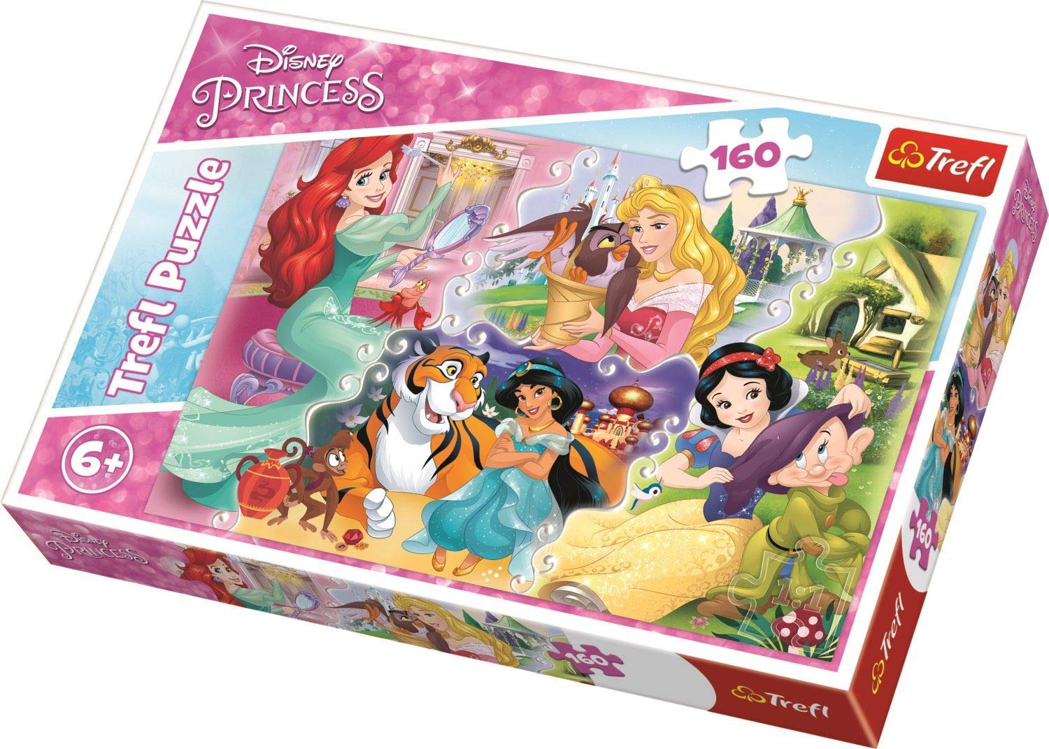 trefl-red-princesses-disney-puzzle-160-pi-ces-6-ans-amis image 1