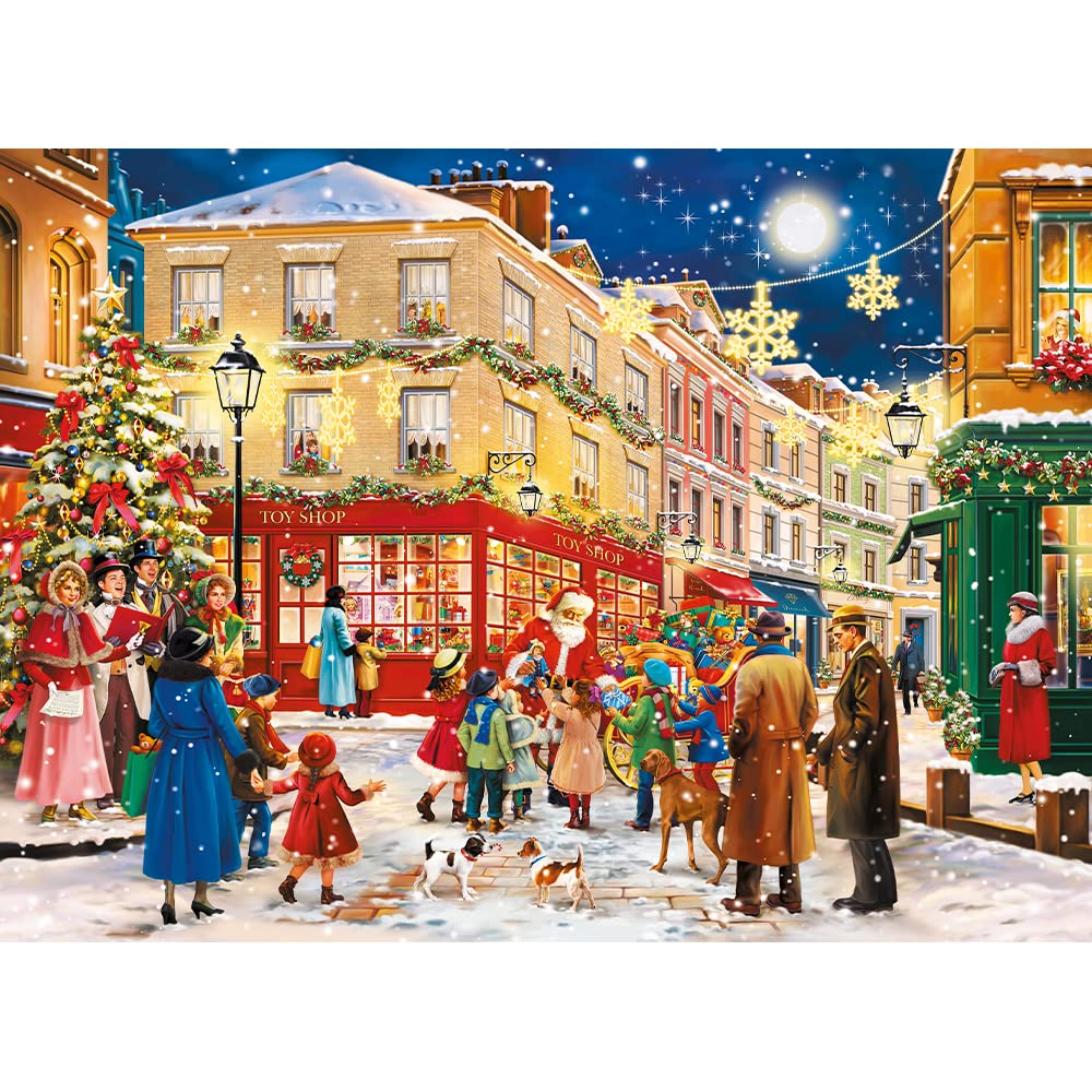 trefl-wood-craft-all-e-de-no-l-puzzle-bois-1000-pi-ces image 2