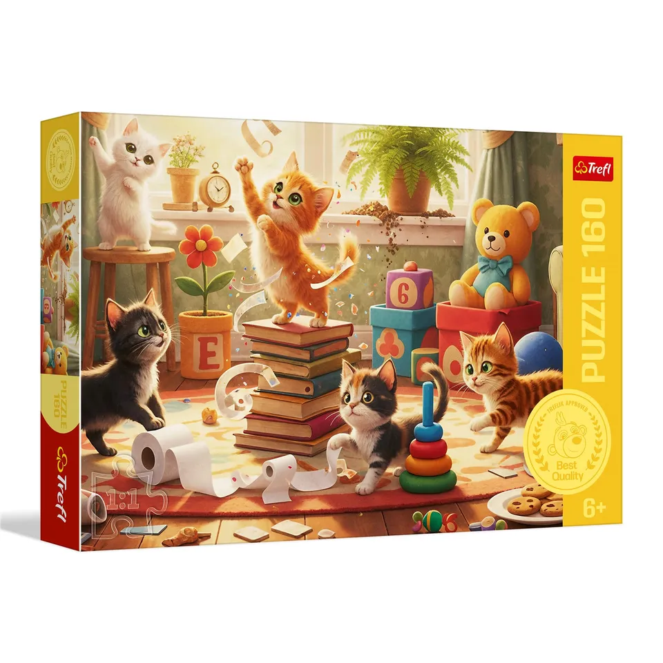trefl-red-les-farces-du-chat-puzzle-160-pi-ces-6-ans image 1