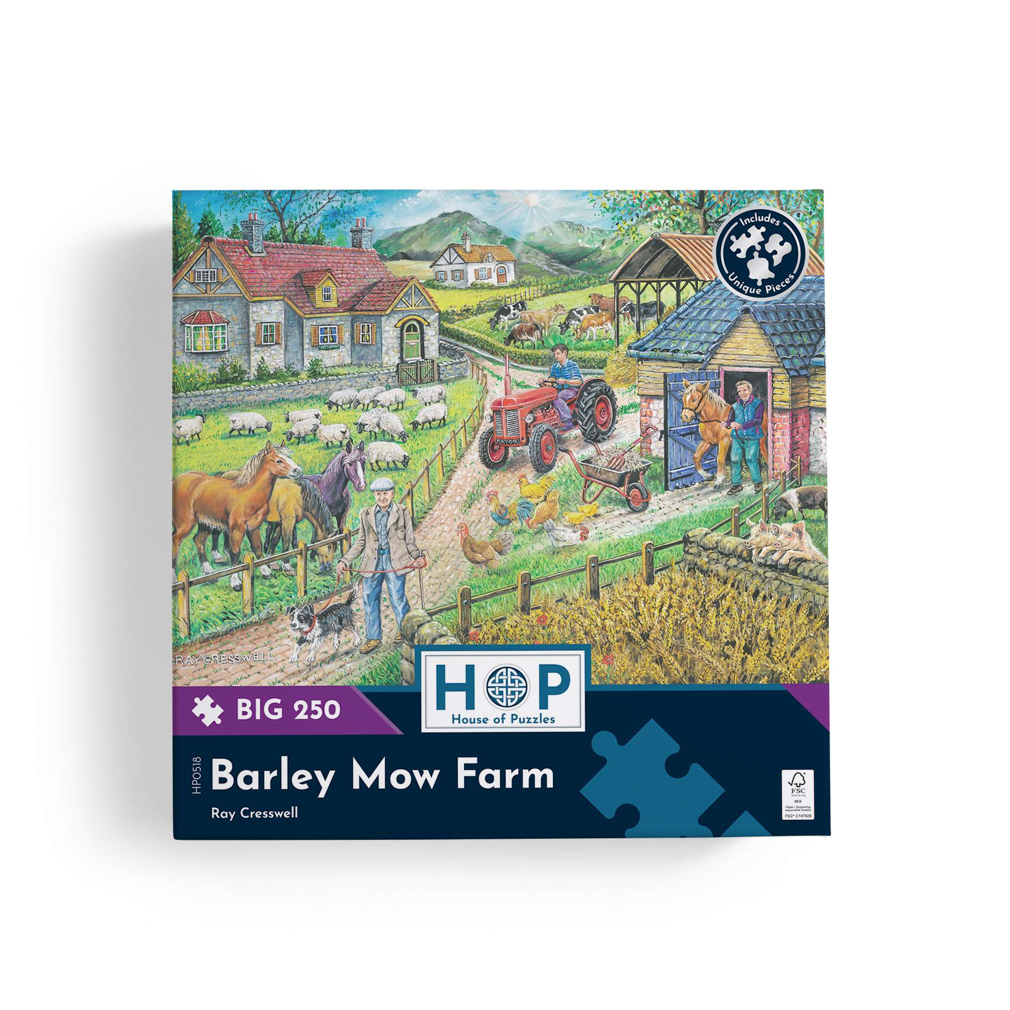 house-of-puzzles-barley-mow-farm-puzzle-big-250-pi-ces-ferme image 4