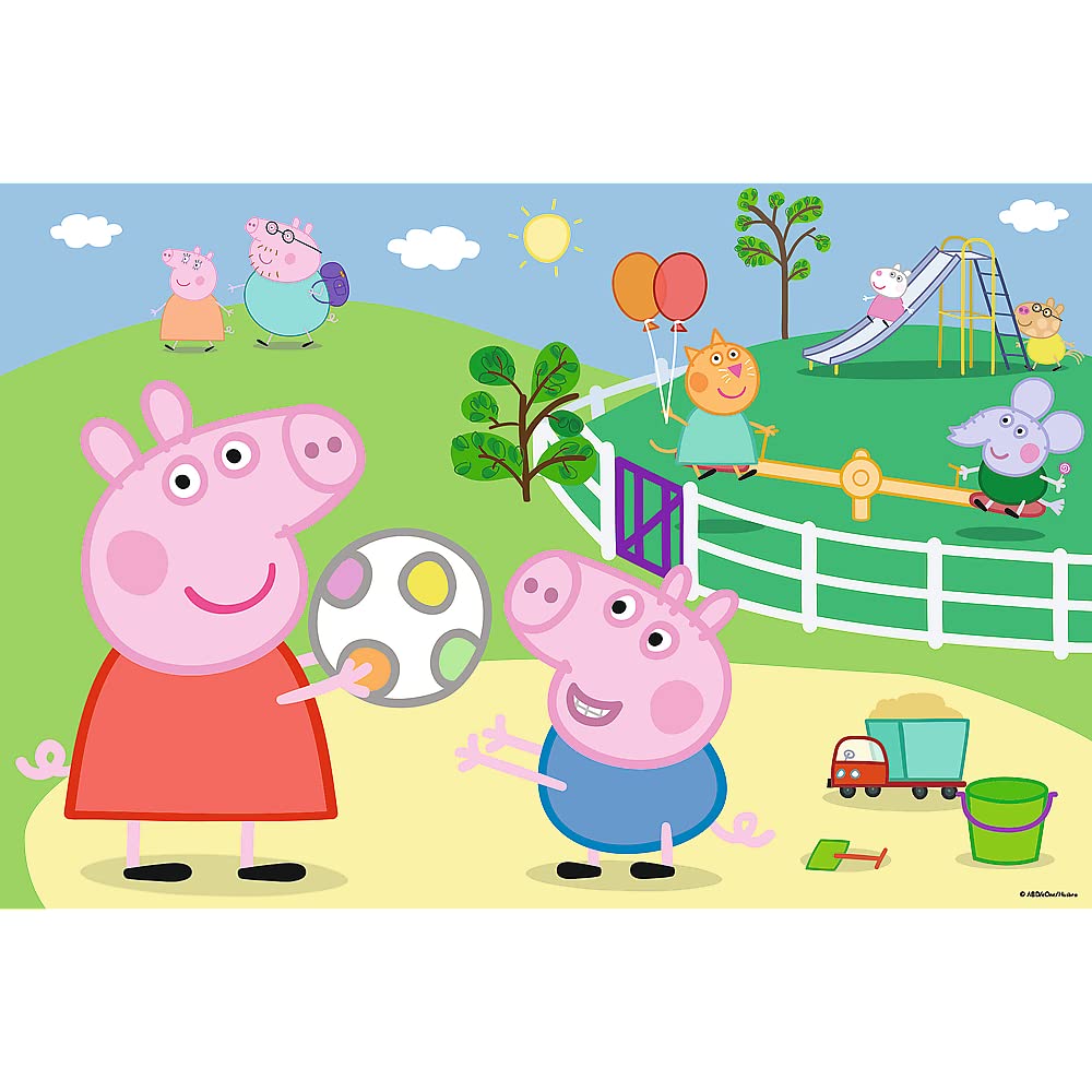 trefl-peppa-pig-60-pi-ces-puzzle-enfant-17356-d-s-4-ans image 2