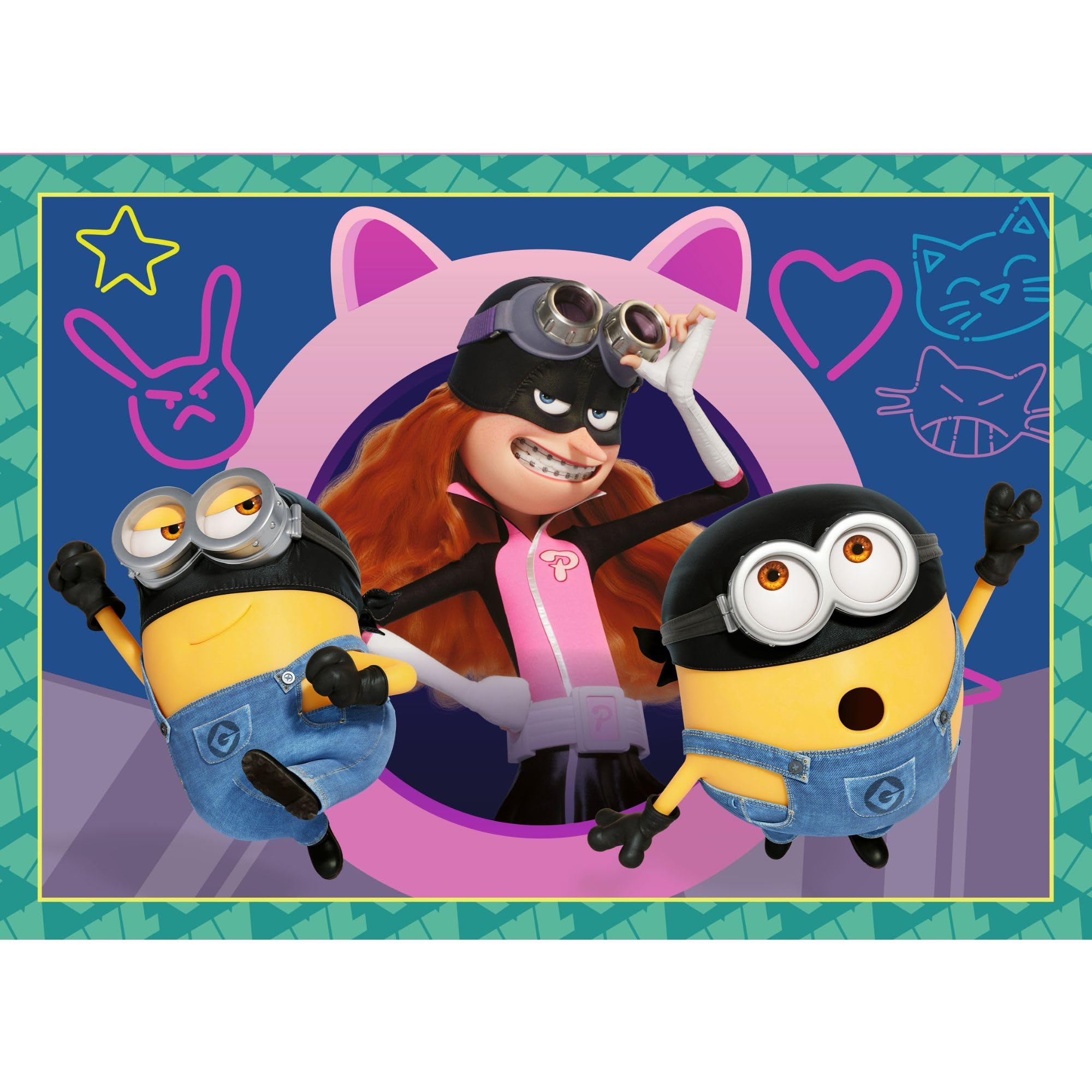 trefl-red-minions-4en1-puzzle-35-70-pi-ces-4-ans image 8