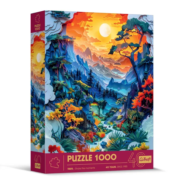 trefl-premium-plus-paper-art-puzzle-3d-1000-pi-ces-vall-e image 1