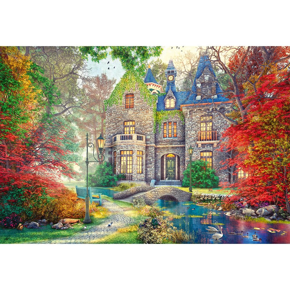 trefl-red-manoir-d-automne-puzzle-1500-pi-ces-paysage image 2