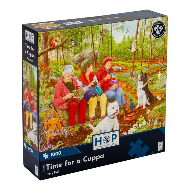 house-of-puzzles-time-for-a-cuppa-puzzle-1000-pi-ces-th image 1
