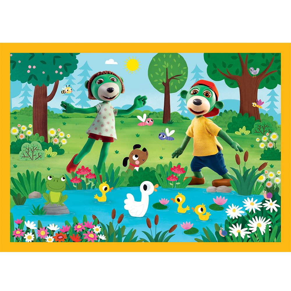 the-treflik-family-puzzle-trefliki-en-vacances-4-en-1 image 6