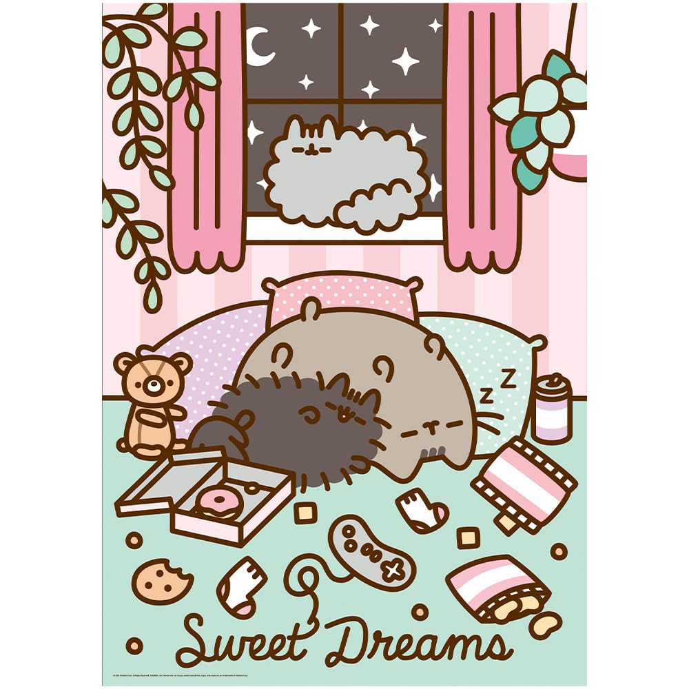 trefl-premium-plus-pusheen-1000-pi-ces-puzzle-adulte-chat image 2