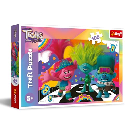 trefl-red-trolls-band-together-puzzle-100-pi-ces-d-s-5-ans image 6