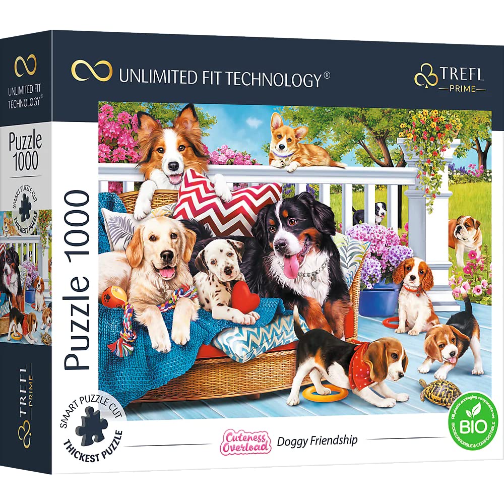 trefl-prime-amour-de-chien-puzzle-1000-pi-ces-chien image 1