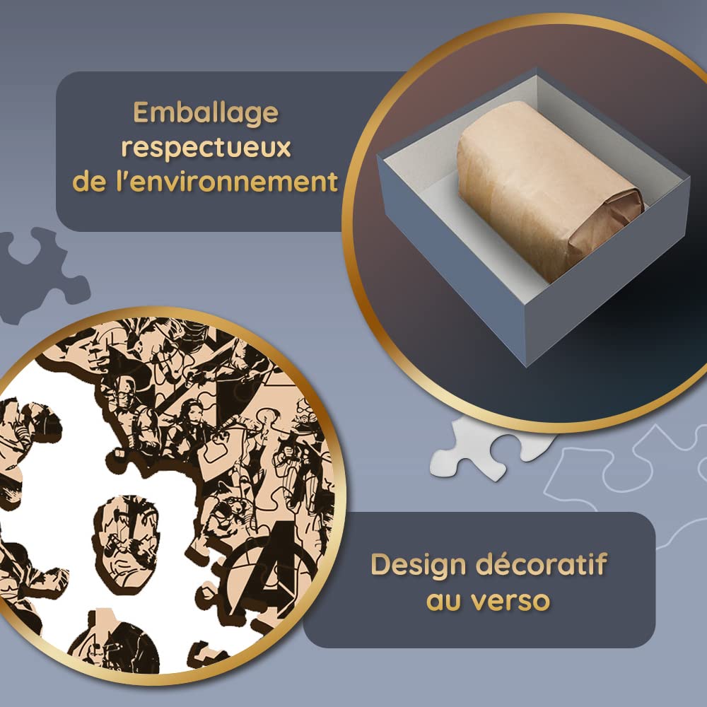 trefl-wood-craft-marvel-avengers-puzzle-bois-500-5-pi-ces-gant image 5