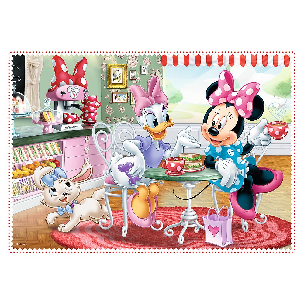 trefl-red-minnie-avec-ses-amis-puzzle-4-en-1 image 7