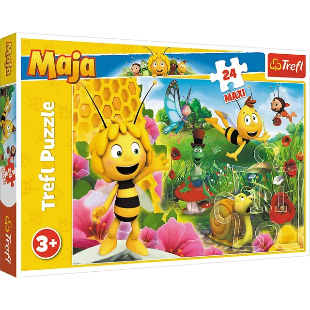 trefl-red-maya-l-abeille-puzzle-24-maxi-pi-ces-3-ans image 1
