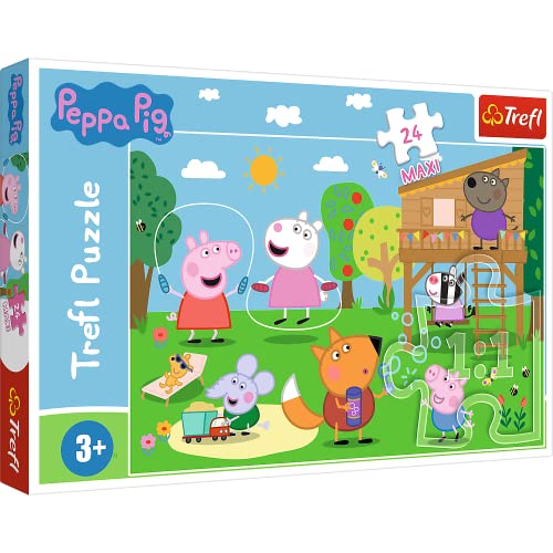 trefl-red-peppa-pig-puzzle-24-maxi-clairi-re-3-ans image 6