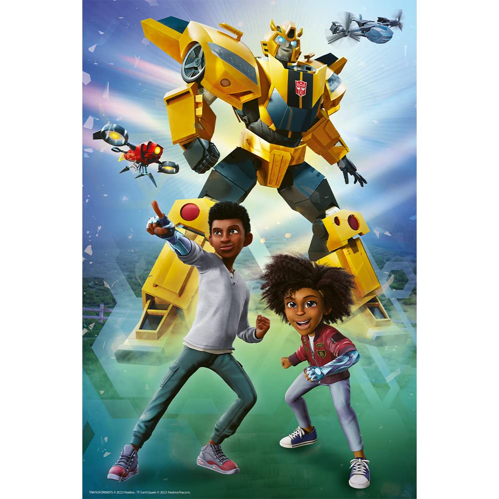 trefl-red-transformers-earthspark-puzzle-100-pi-ces-d-s-5-ans image 2