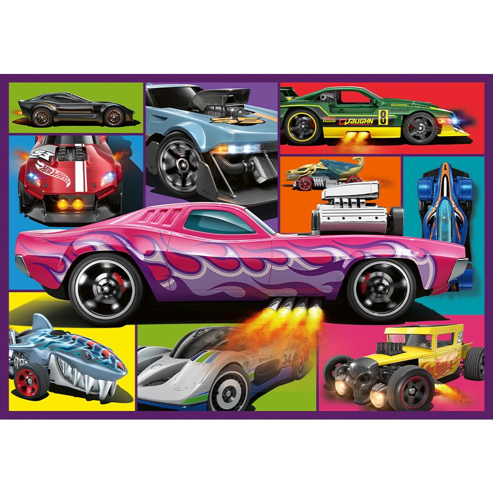 trefl-red-hot-wheels-puzzle-4x250-pi-ces-voitures image 8