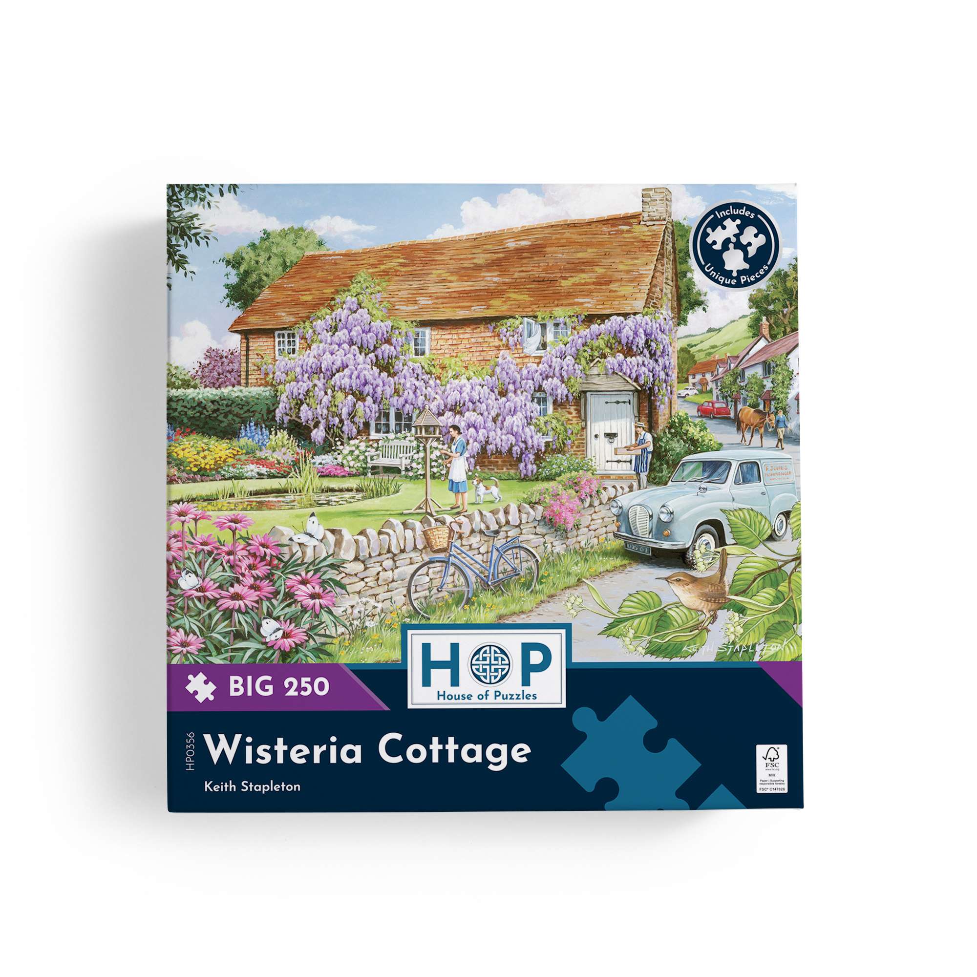 house-of-puzzles-wisteria-cottage-puzzle-big-250-jardin image 4