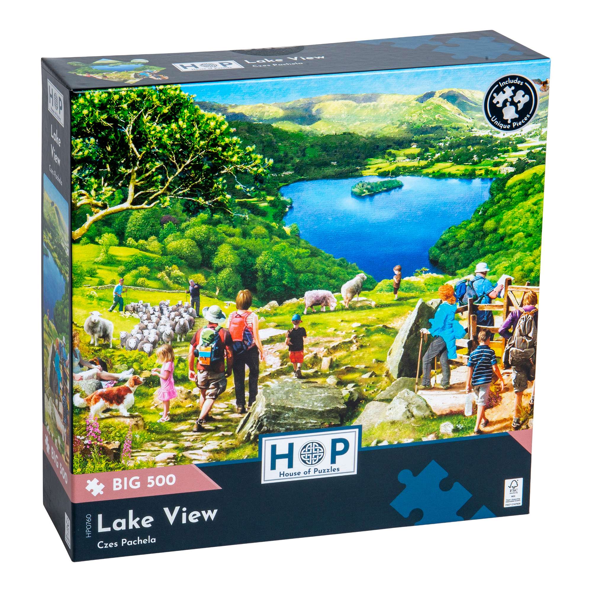house-of-puzzles-lake-view-big-500-puzzle-500-pi-ces-lac-t image 1