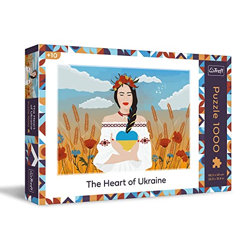 trefl-red-heart-of-ukraine-puzzle-1000-pi-ces-folklore image 8