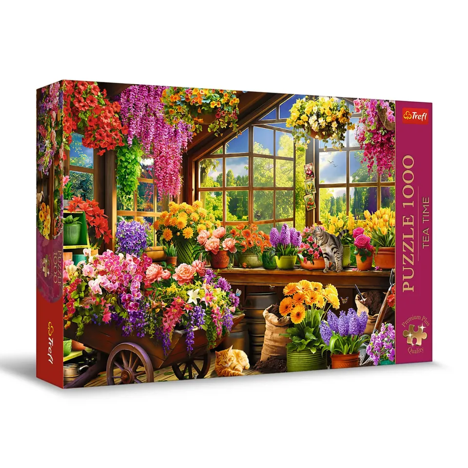 trefl-premium-plus-puzzle-1000-pcs-tea-time-printemps image 1