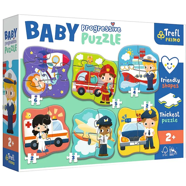 trefl-baby-primo-m-tiers-et-v-hicules-puzzle-enfant-6-en-1 image 1