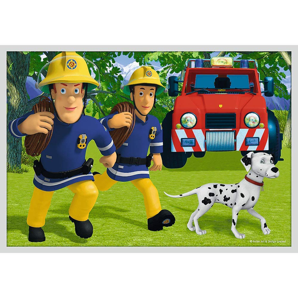 trefl-sam-le-pompier-puzzle-quipe-sauvetage-10-sets-4-ans image 2