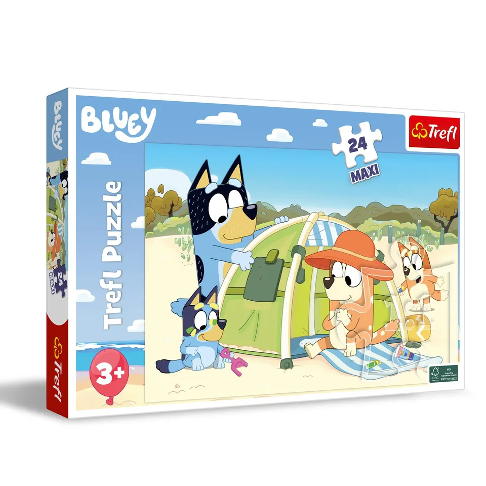 trefl-red-bluey-joyeuse-journ-e-puzzle-24-maxi-3-ans image 1
