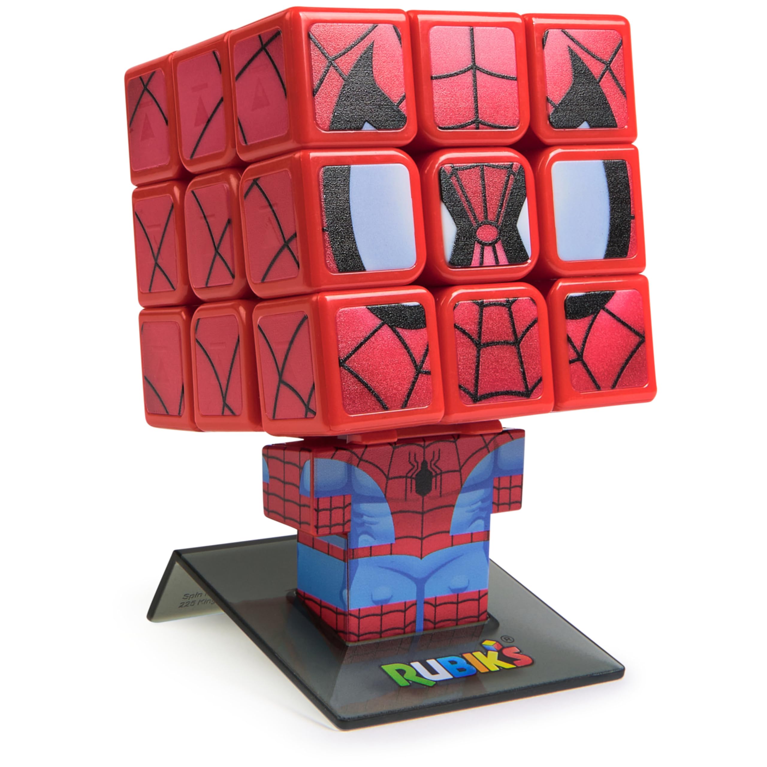 rubik-s-3x3-cube-cubers-spider-man-casse-t-te-marvel-8-ans image 4