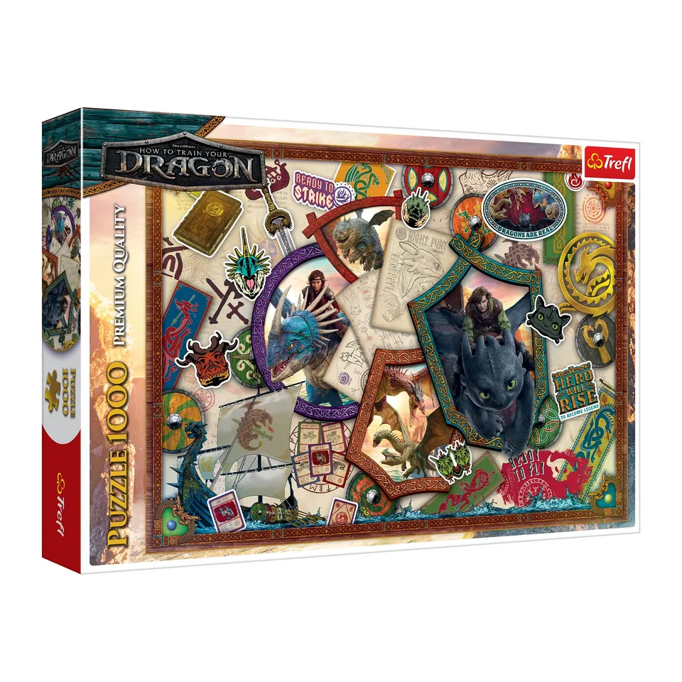 trefl-red-dragons-heroes-puzzle-1000-pi-ces-14-ans-et-plus image 1
