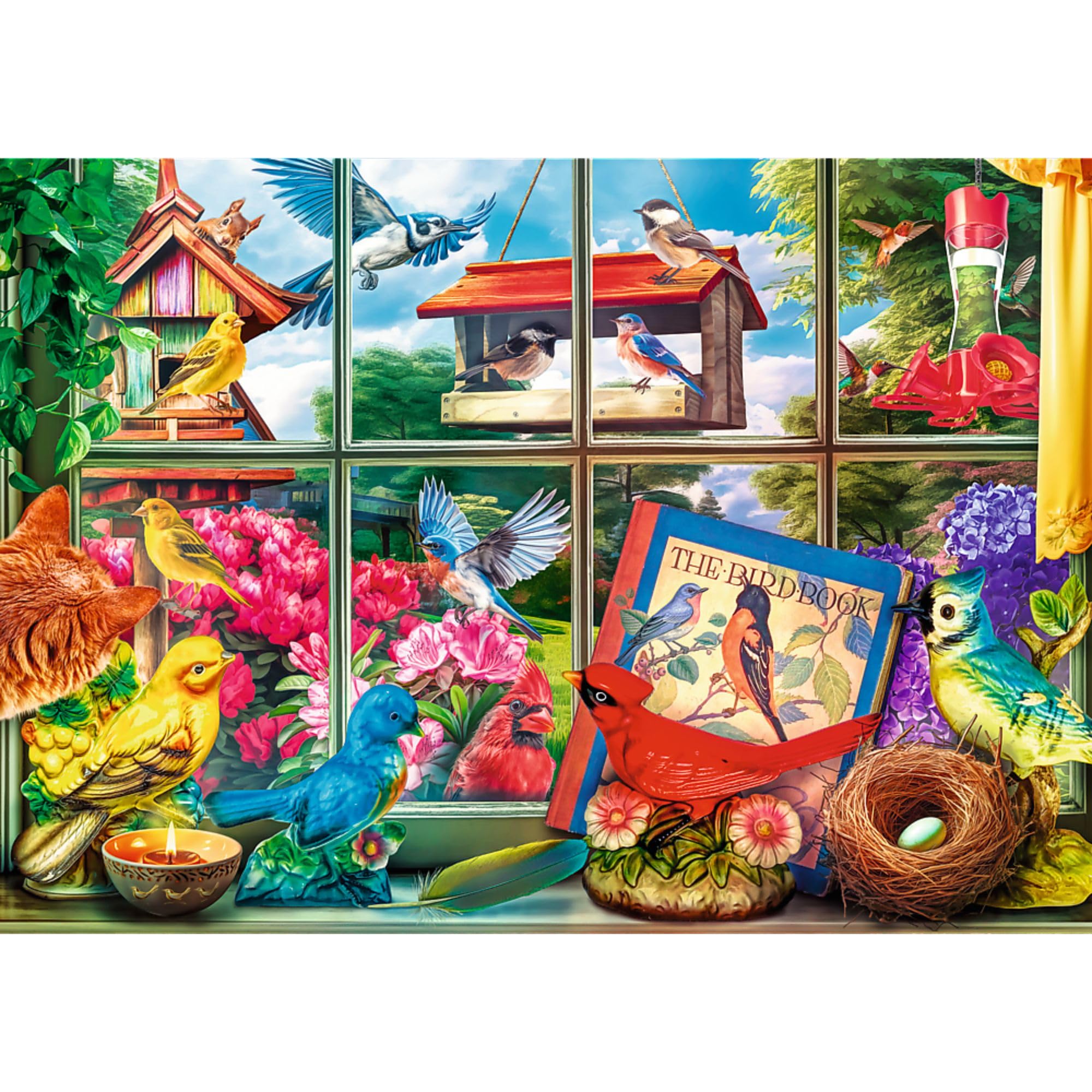 trefl-premium-plus-tea-time-puzzle-1000-pi-ces-oiseaux-2 image 2