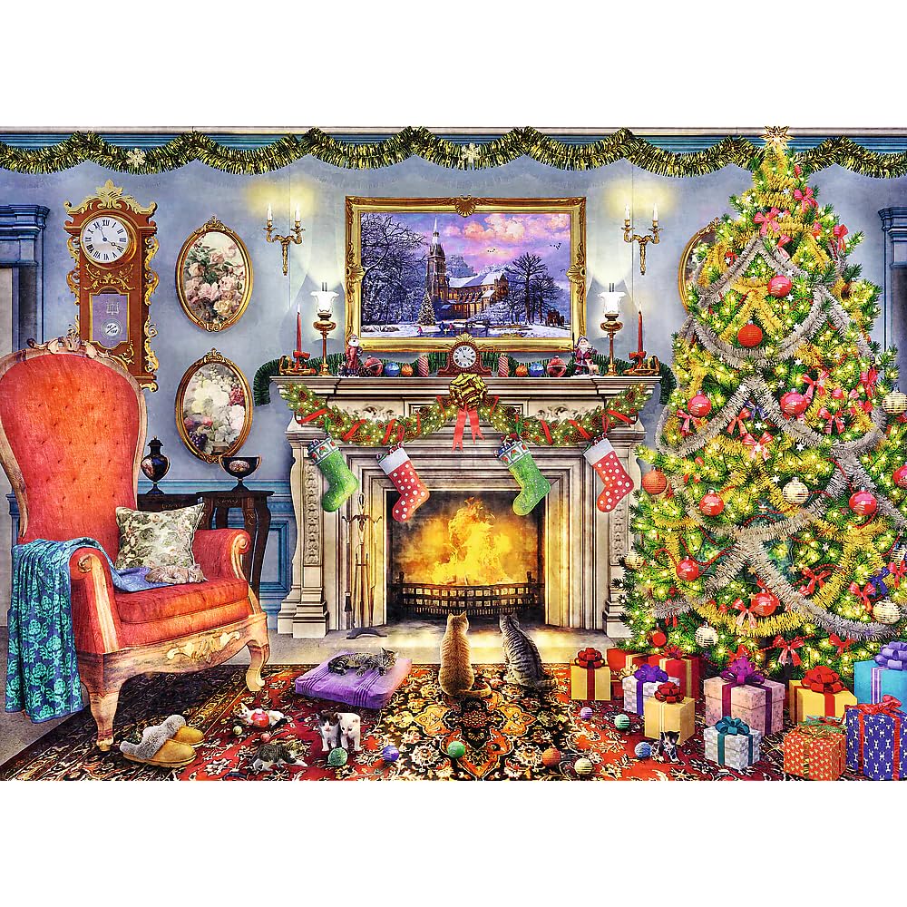 trefl-wood-craft-au-coin-du-feu-puzzle-bois-1000-pi-ces image 2