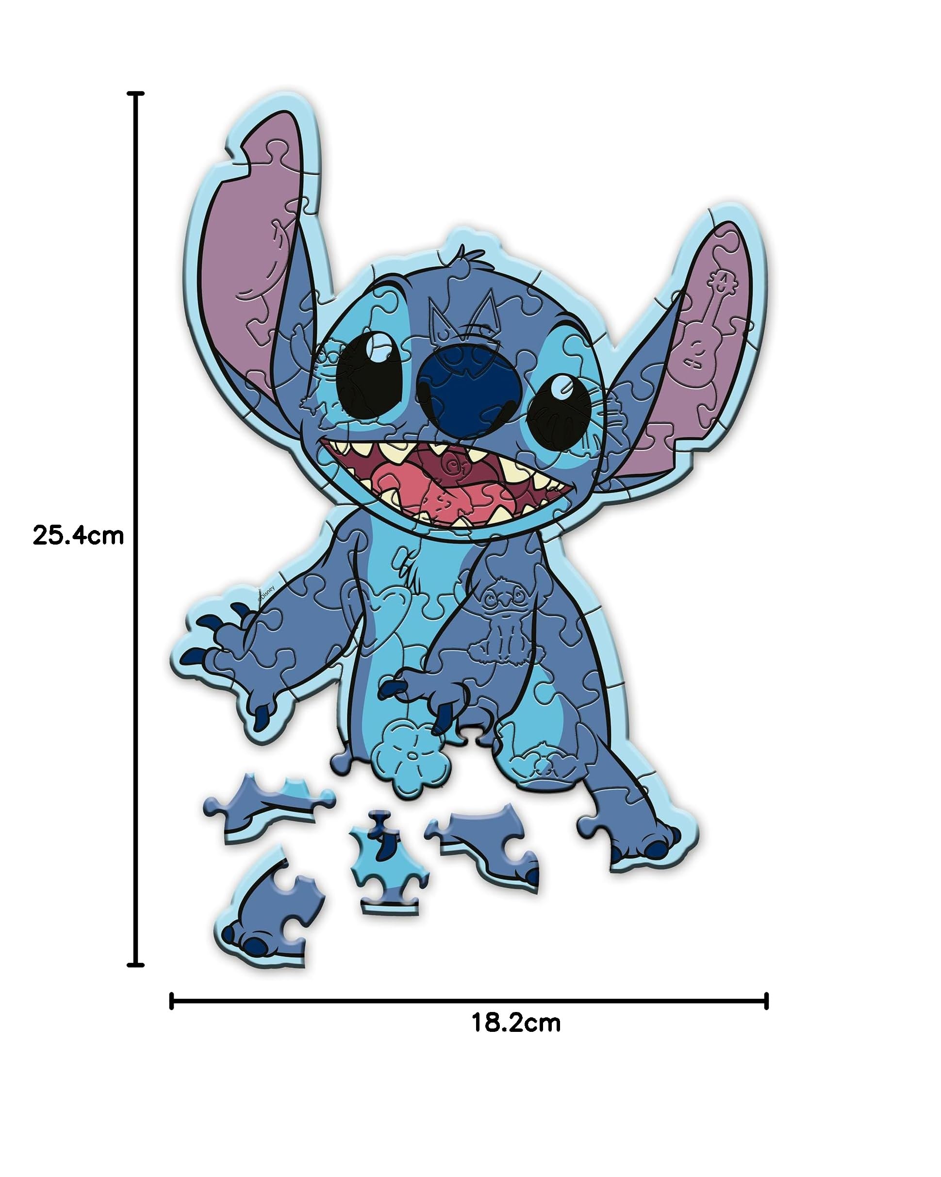 trefl-wood-craft-stitch-puzzle-bois-50-pi-ces-disney-5-ans image 8
