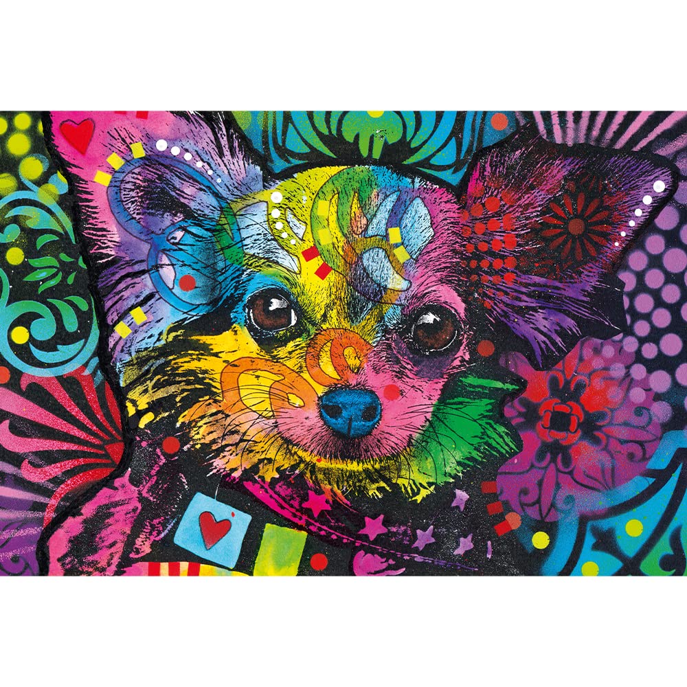 trefl-wood-craft-chien-color-puzzle-bois-501-pi-ces-animaux image 2