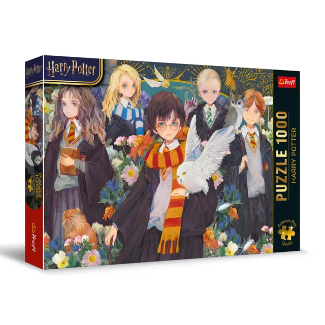trefl-premium-plus-harry-potter-puzzle-1000-pi-ces-sorciers image 1