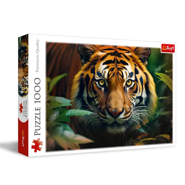 trefl-red-tigre-sauvage-puzzle-1000-pi-ces-d-s-12-ans image 1